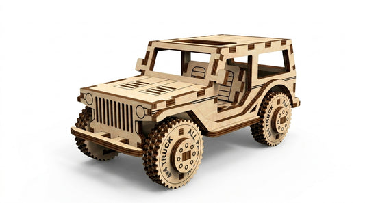 Miniature Rugged Jeep