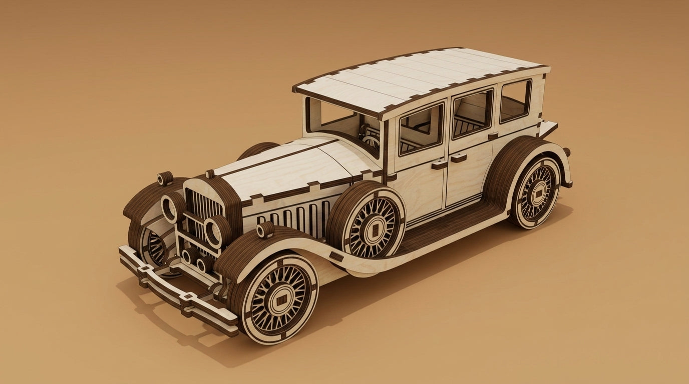 3D Wooden Puzzle