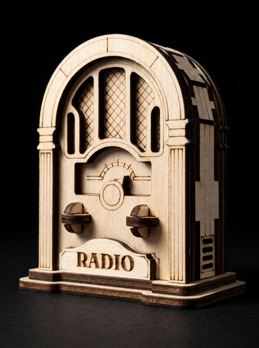 Vintage Radio Miniature
