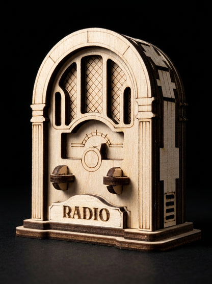 Vintage Radio Miniature