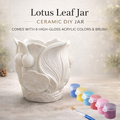 Lotus Leaf Jar
