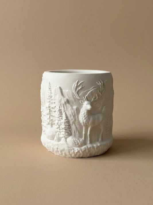 Deer in the Forest - Paint Jar