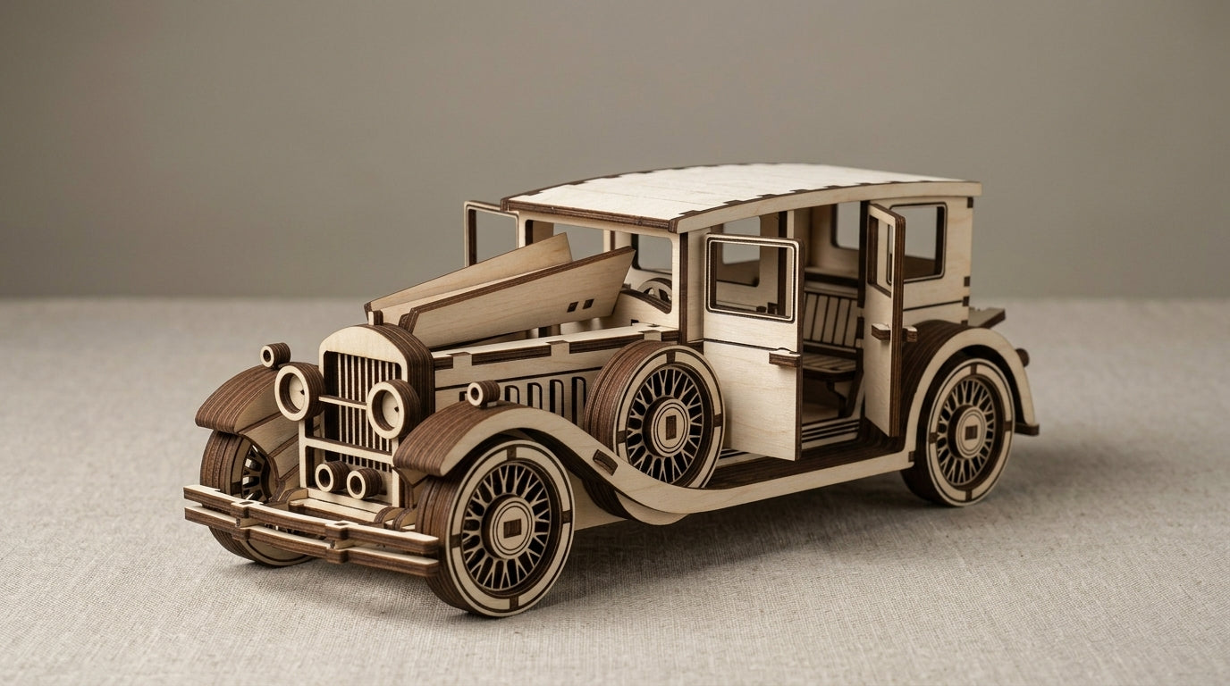 Vintage Gangster Car