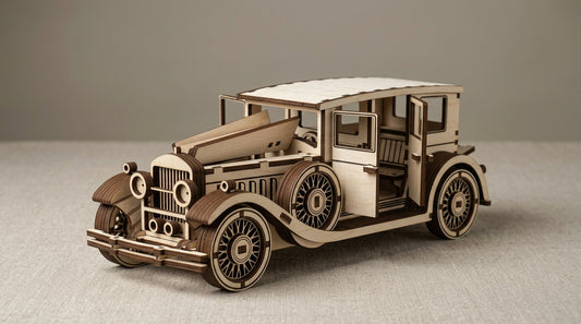 Vintage Gangster Car