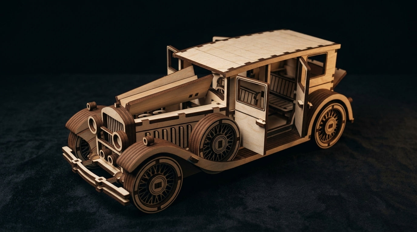 Vintage Gangster Car