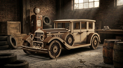 Vintage Gangster Car