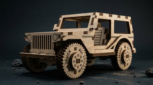 Miniature Rugged Jeep